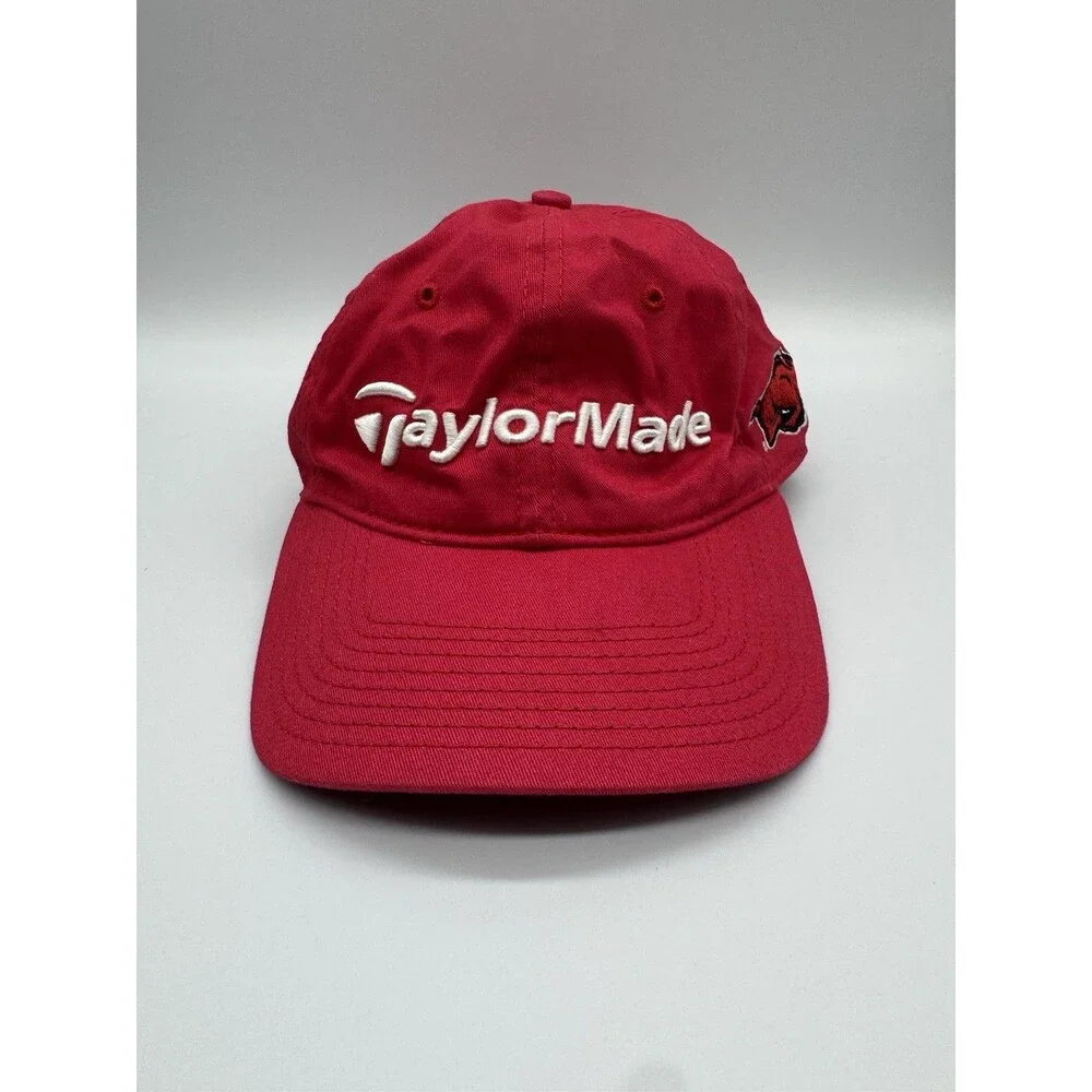 TaylorMade Arkansas Razorbacks Hat Southern Oaks Country Club 2011 Red Golf Cap